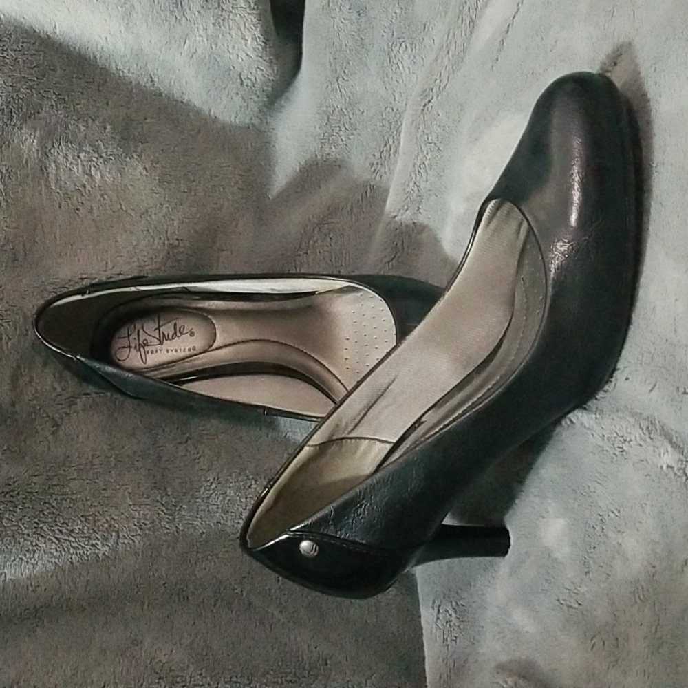 Black heels